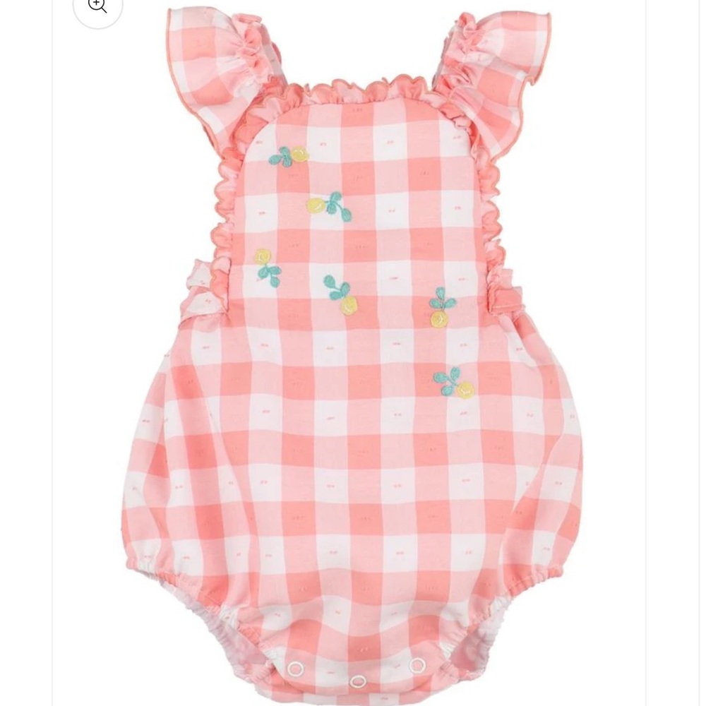 Citrus Blooms Vintage Overall